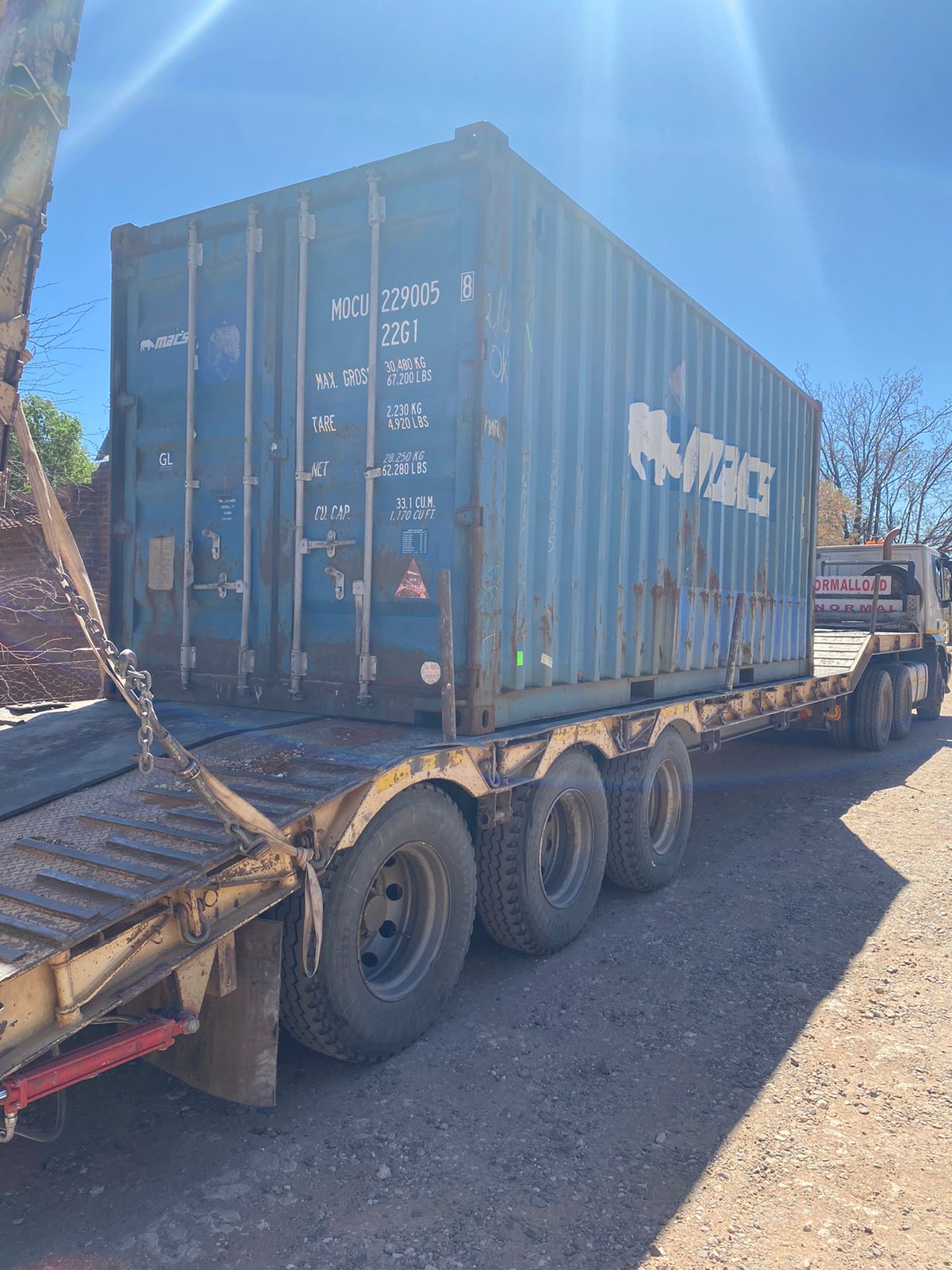 Cabin on Large Truck
